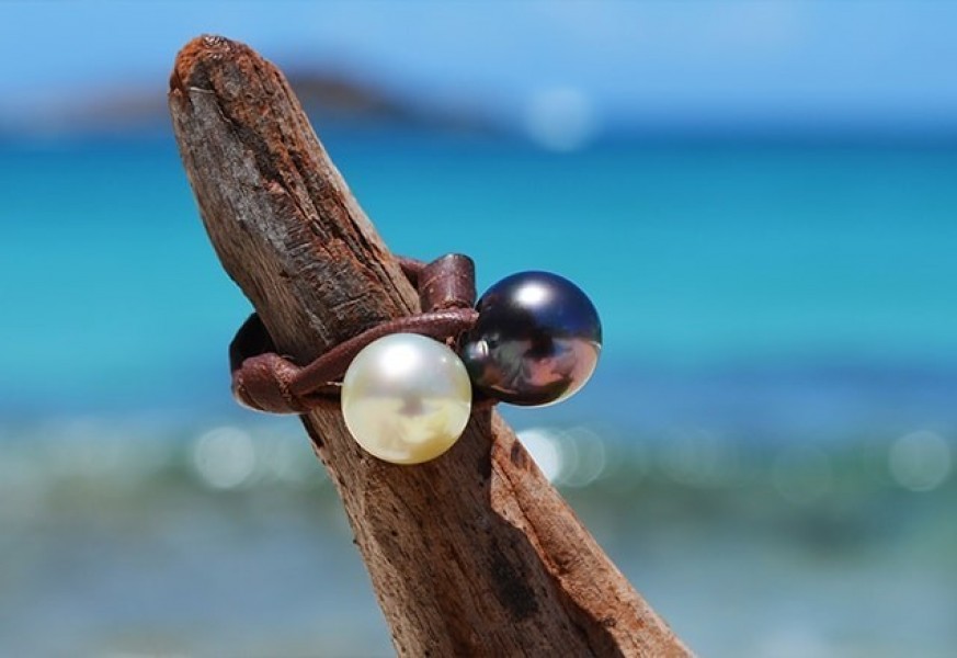 You and Me Cultured Pearl Rings