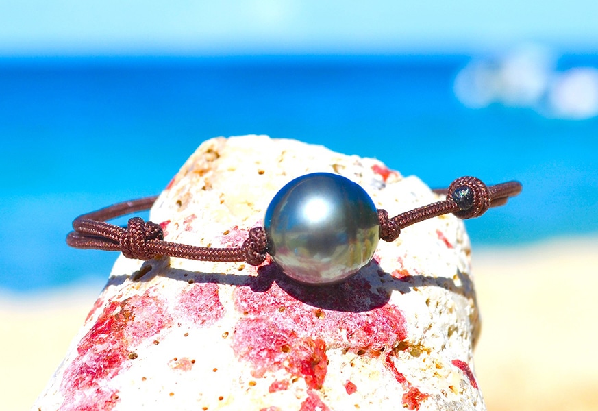 Adjustable cultured pearl bracelet - Kalinas Pearls
