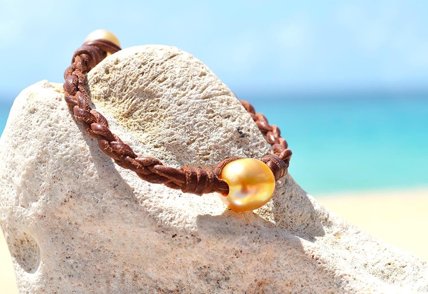 Australian cultured pearl bracelet - Kalinas Pearls