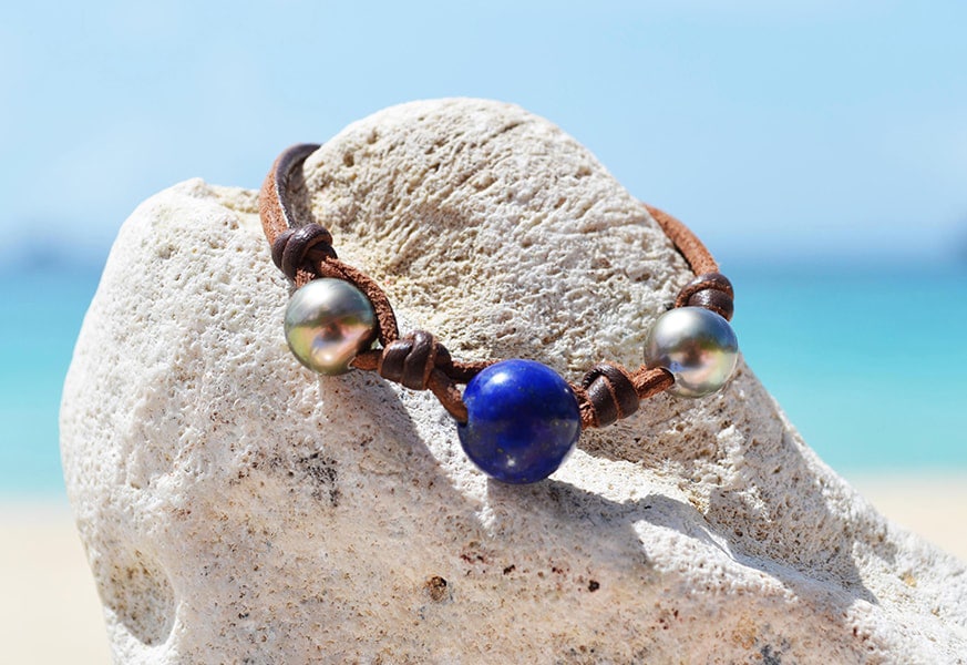 Natural stone bracelets - Kalinas Pearls